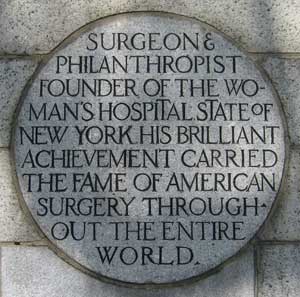 Photo of part of the Dr. Sims column stating his accomplishments
