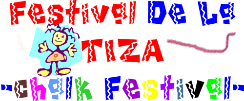 Text which says Chalk Festival