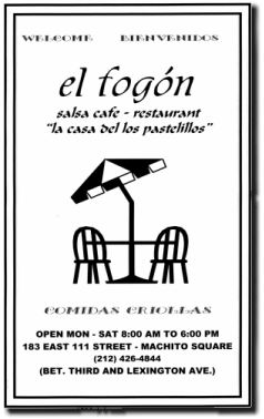 Graphic of El Fagon's Handout
