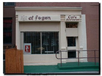Picture of the outside front view of el fogon