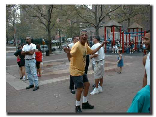Picture of Harry Rodriguez dancing