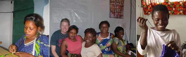 Dawn Hurley and the women of Shona Crafts