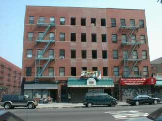 Picture of building being renovated on East 102 Street and Second Avenue