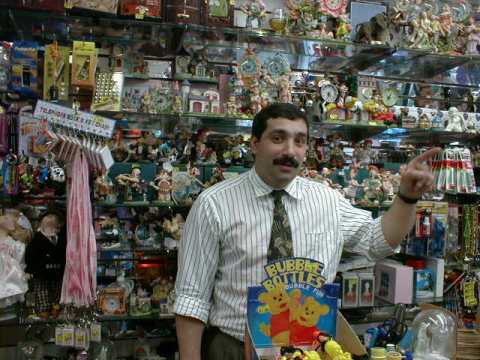 Picture of a store manager at a discount store