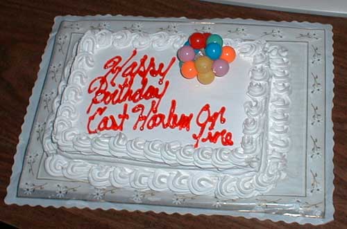 Photo of East Harlem.com Birthday cake- 2001