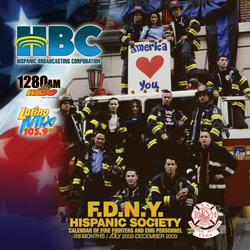 Picture of FDNY Calendar Front Cover