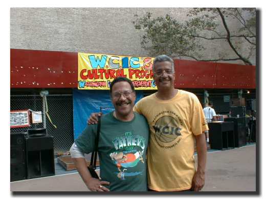 Picture of Democratic District Leader, Harry Rodriguez with East Harlem Online Founder, Jose B. Rivera